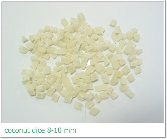 Dehydrated Coconut Dice 8-10 MM