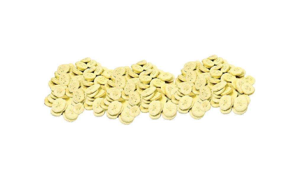 Freeze dried banana