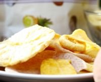 Vacuum Fried-Dried-Mixed Fruit Chips