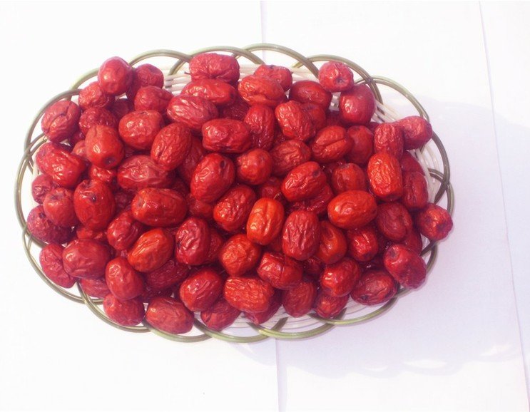dried Cangzhou golden  spun   dates