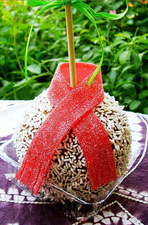sweet desserts -Snow Ball Caramel Apple
