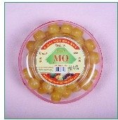 Sugared dry apricot