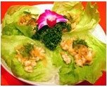 Prawns on lettuce Snacks