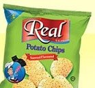 Real Potato Chips Seaweed Flavoured