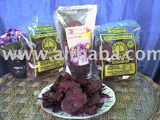 Crispy Chips Of Sweet Potato