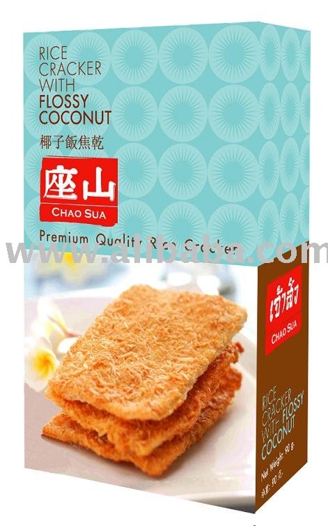 Rice Cracker with Coconut