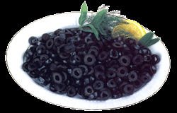  SLICED   BLACK  OLIVE
