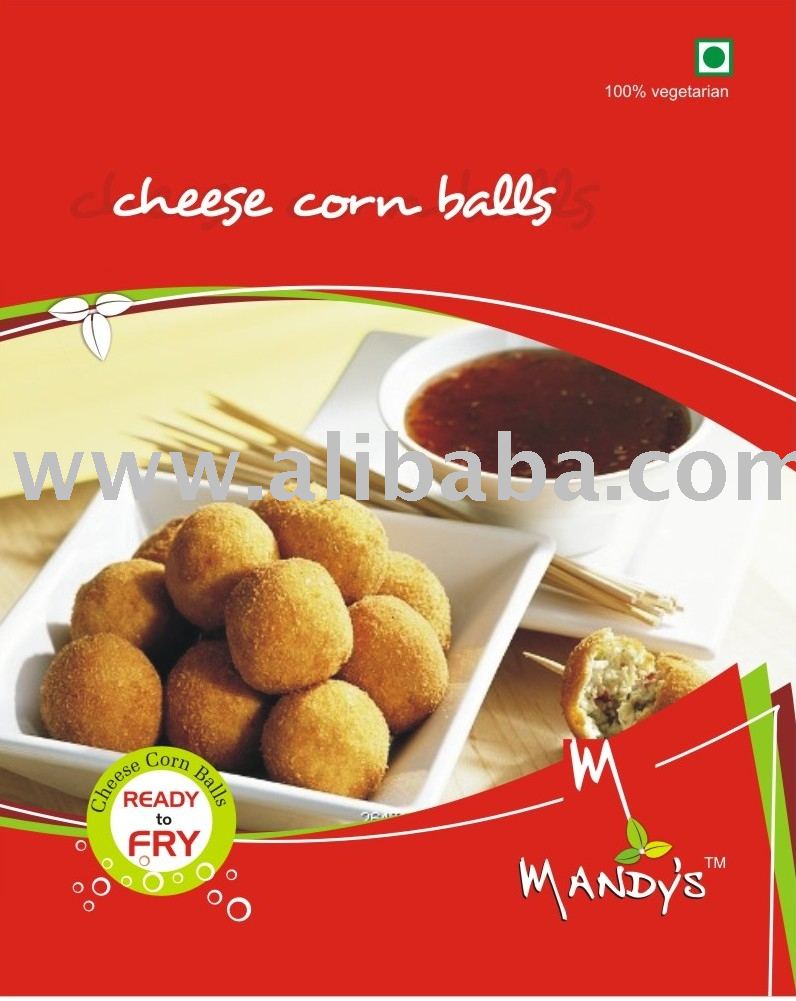 Frozen  cheese corn balls