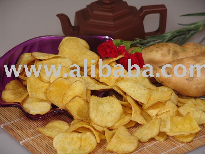 Sweet potato chips-yellow