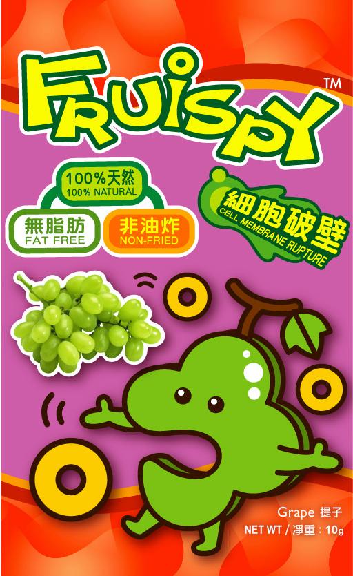 Fruispy (Tm) Grape Snack