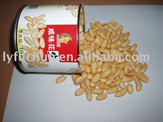 roasted and salted peanut