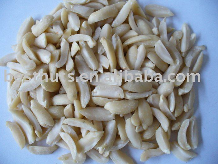 slivered blanched peannut kernels