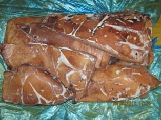 Giant squid fresh frozen wings