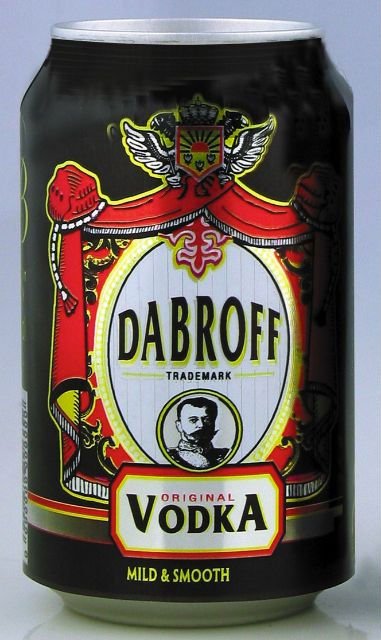 Vodka tins