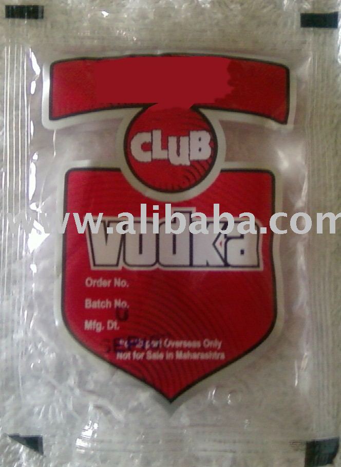 Vodka in Pouches