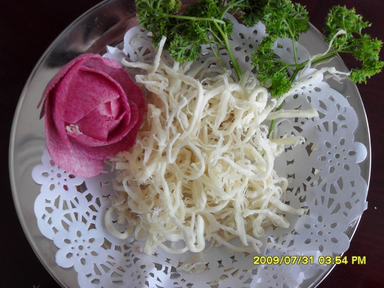 dried  squid  wing  slice