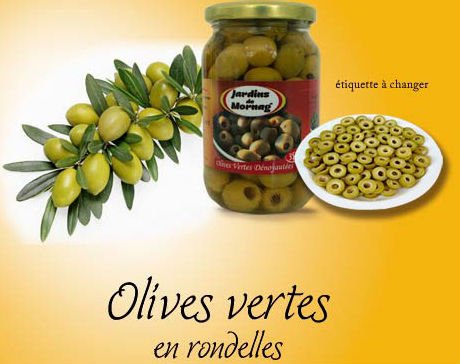Jardin de Mornag ( SLICED   GREEN   OLIVES )