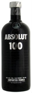 Absolut Vodka 100 Prf Black - 750 ml