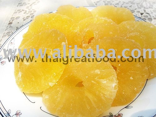 Dehydrated pineapple ring