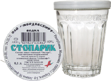  Vodka  Stoparik -  Original   Russian 