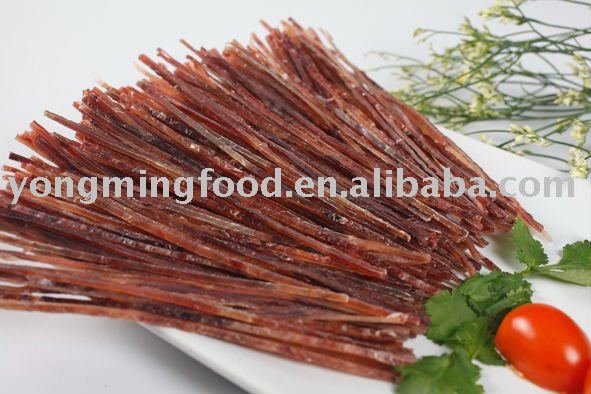 Dry squid wing slice