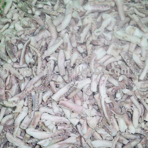 Squid tentacles strips after glaizng