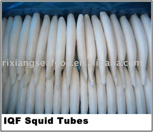 IQF Illex Frozen  Squid Tube