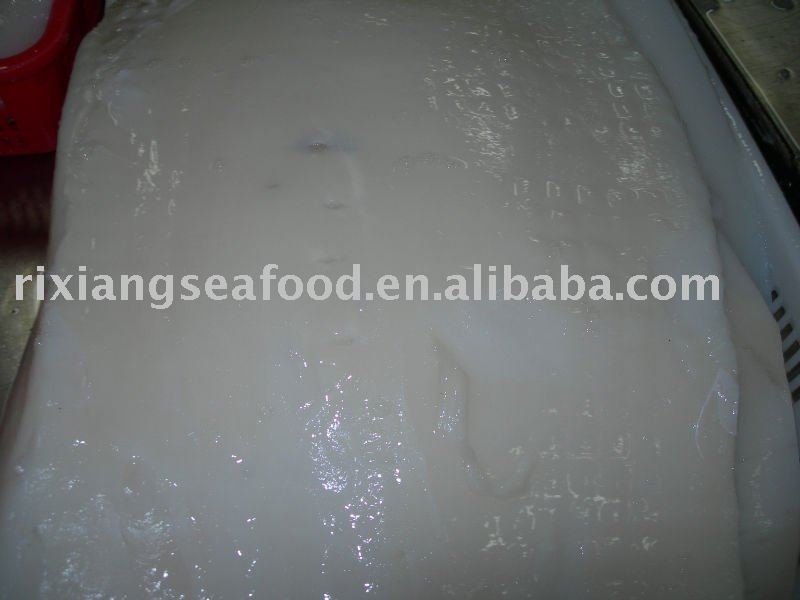 SKIN-OFF FROZEN GIANT SQUID FILLET