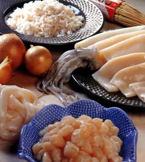 Cephalopods meat