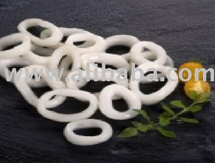 MIXED FRESH SQUID FILLET RINGS