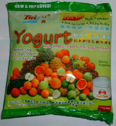 Non Fat Cuture Based Yogurt Powder