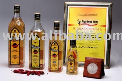 VODKA Gorilka UKRAINSKA Z PERCEM (UKRAINIAN WITH PEPPER)