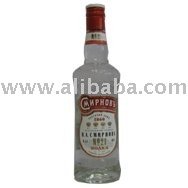 Russian vodka Smirnoff red