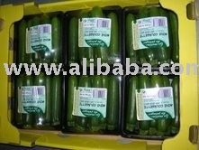 Packed Mini courgettes