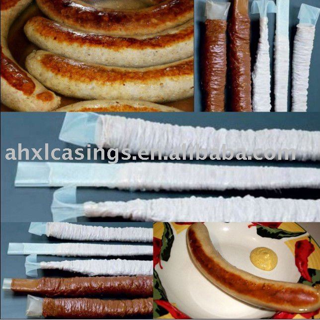 tubed sausage hog casings