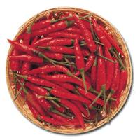Frozen Fresh Red Hot Chilli