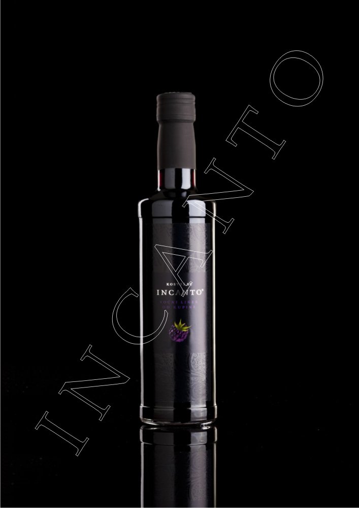 Blackberry liqueur INCANTO 500 ml