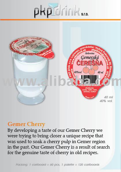 Gemer Cherry Spirit Alcohol