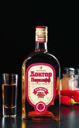 Doctor Pertzeff Brewed on Honey bitter liqueurs