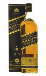 JOHNNIE WALKER - Black Label 12 Year Old - Blended Whisky