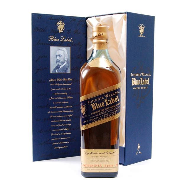 Johnnie Walker Scotch Blue Label 750ml