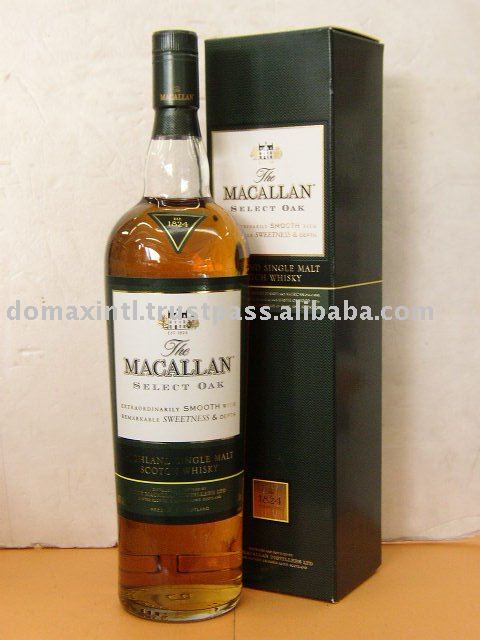 The Macallan Select Oak Whisky 12x1000ml Products Singapore The Macallan Select Oak Whisky 12x1000ml Supplier