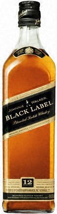 Johnnie Walker Scotch Black Label 12 Yr. 1.00L