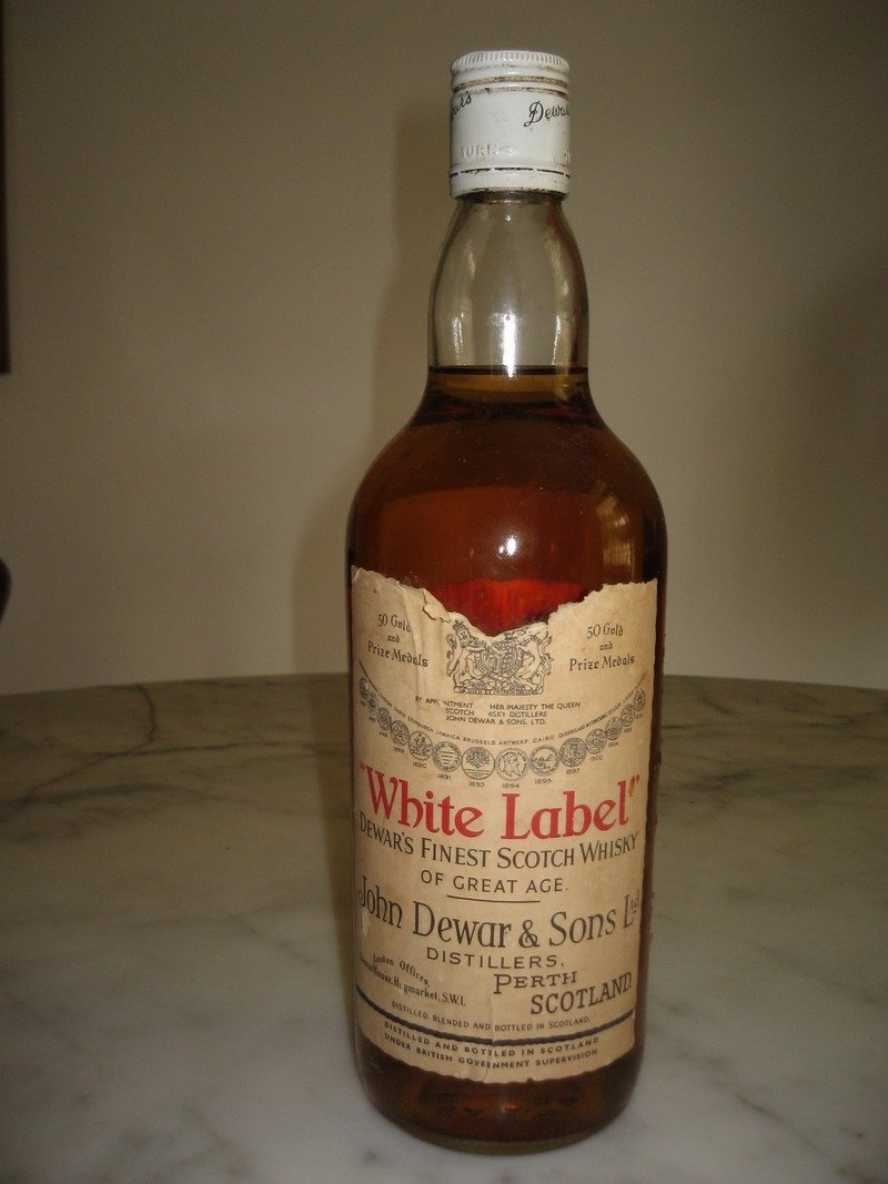 White  Label Whisky Sealed In Box