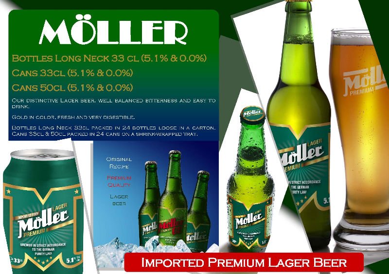 MOLLER Premium Lager Beer