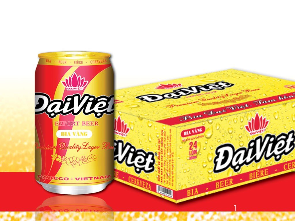 DAI VIET LIGHT LAGER BEER CAN 330ML