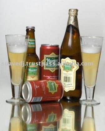 Hunter  Extra   Strong  Premium  Beer  7% v / v to 8. 6% v / v