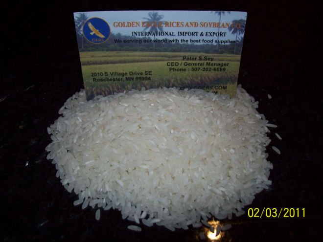  Golden   Eagle  Long Grain white Rice 5% broken