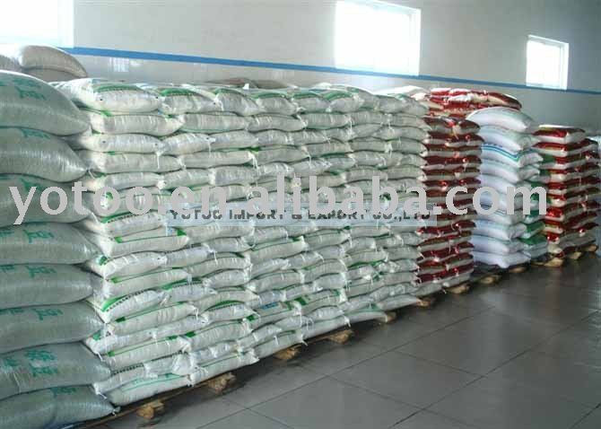 Short-grain round rice with 5% broken 15%