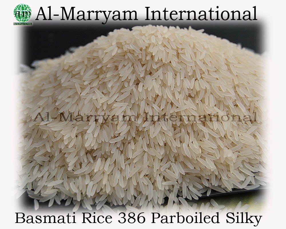 Basmati Rice 386 Parboiled Silky